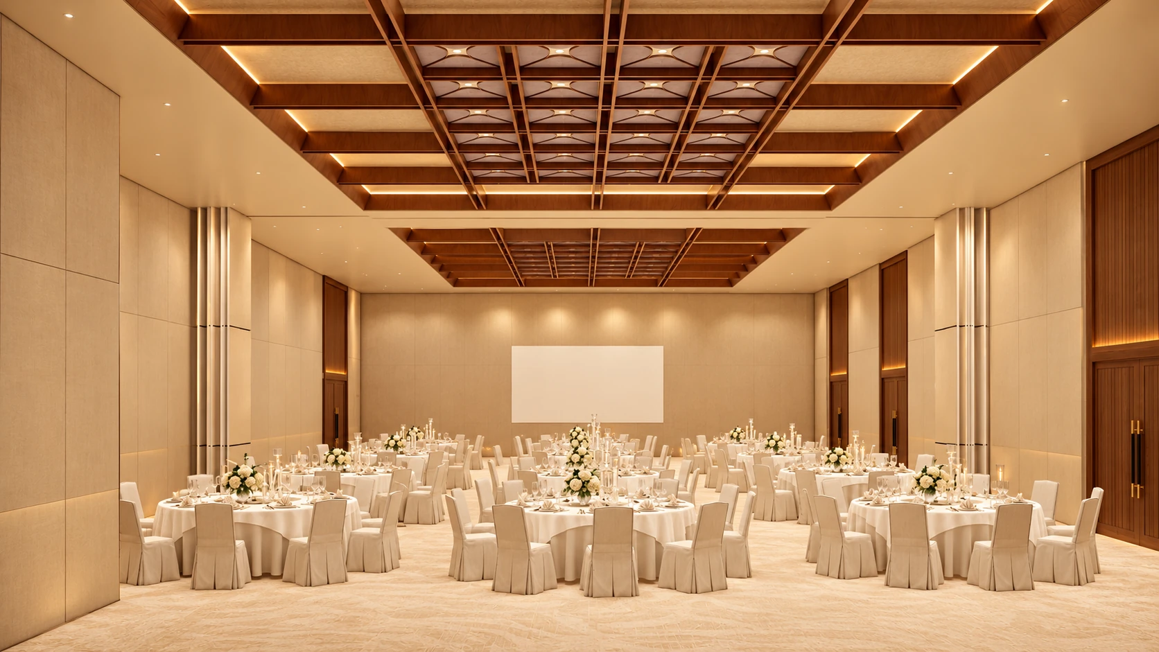 Grand Event Hall architectural concept